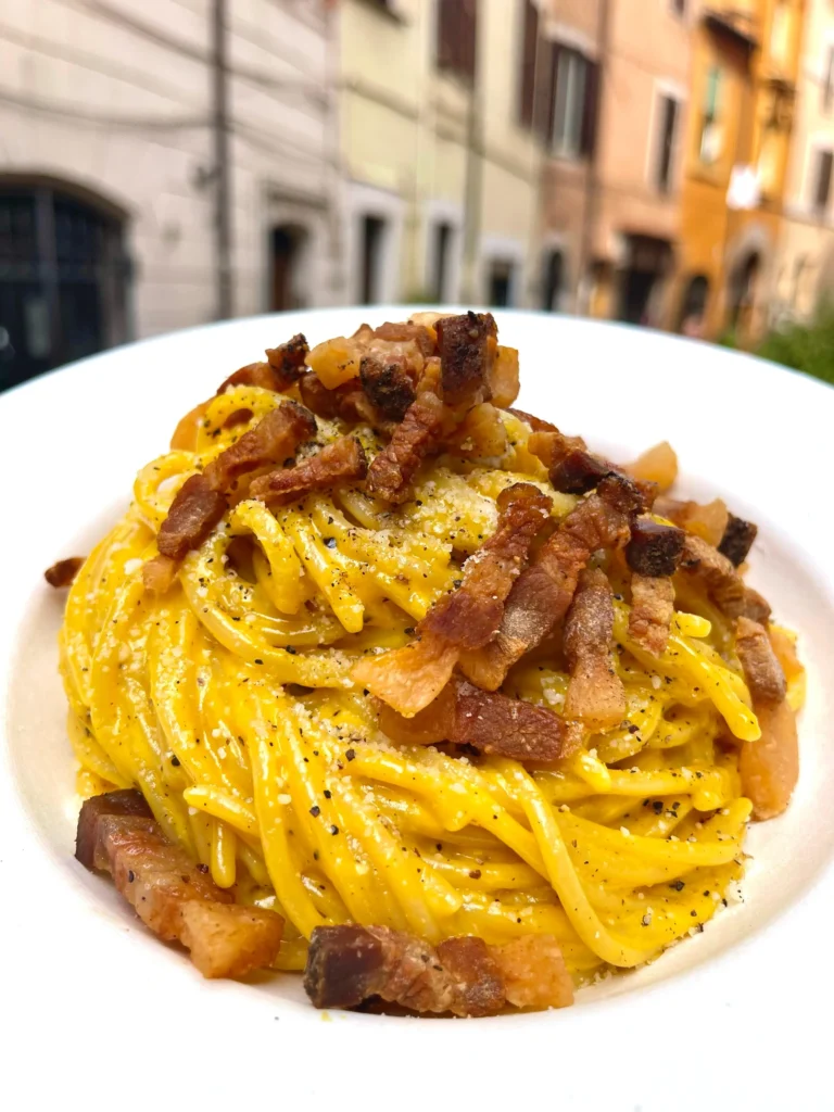 Maritozzo Rosso Carbonara Roma