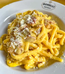 Carbonara Osteria Bonelli Roma